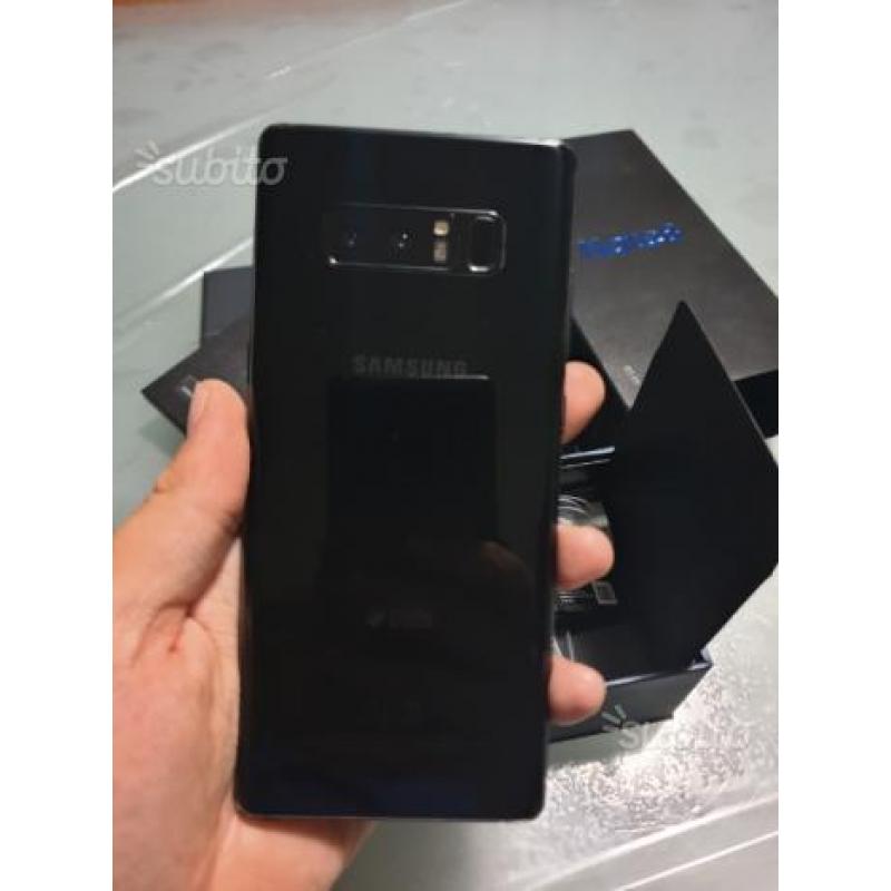 Samsung Galaxy note 8 64 gb dual sim black Italian