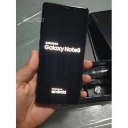 Samsung Galaxy note 8 64 gb dual sim black Italian