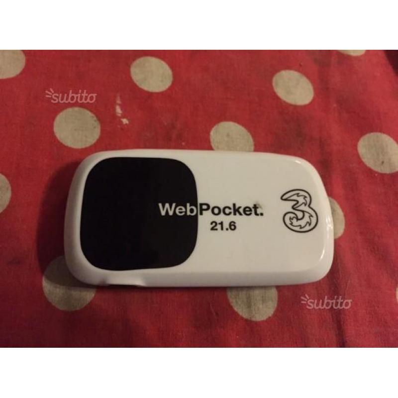 Modem WiFi Tre WebPocket 21.6