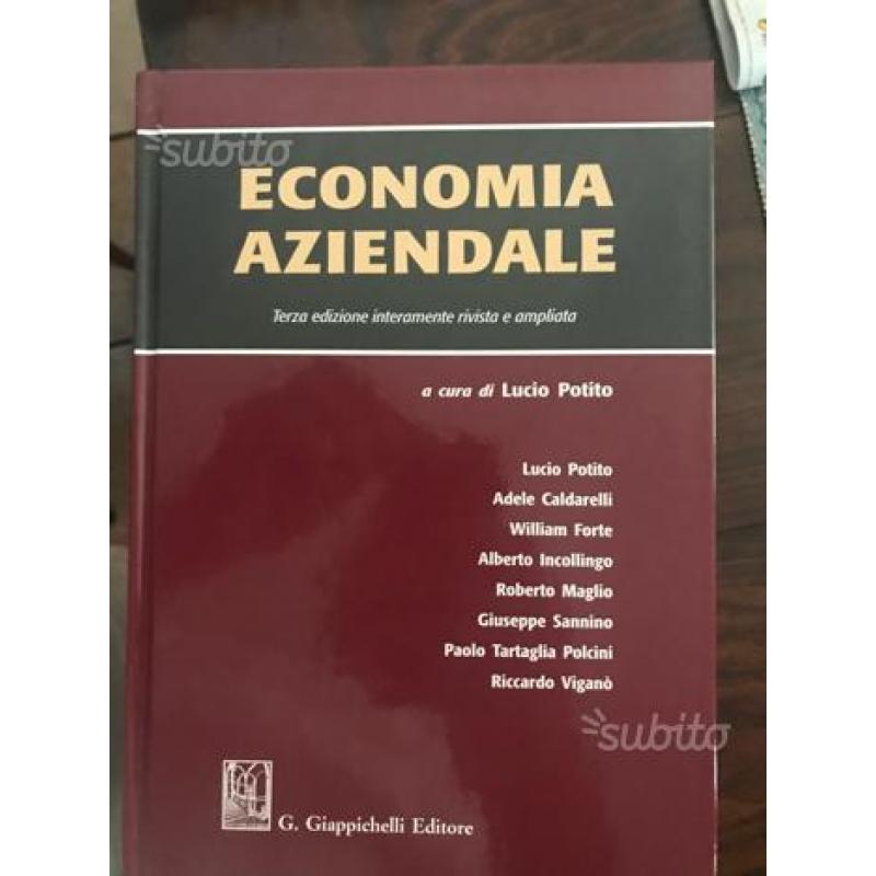 Libri universitari economia aziendale