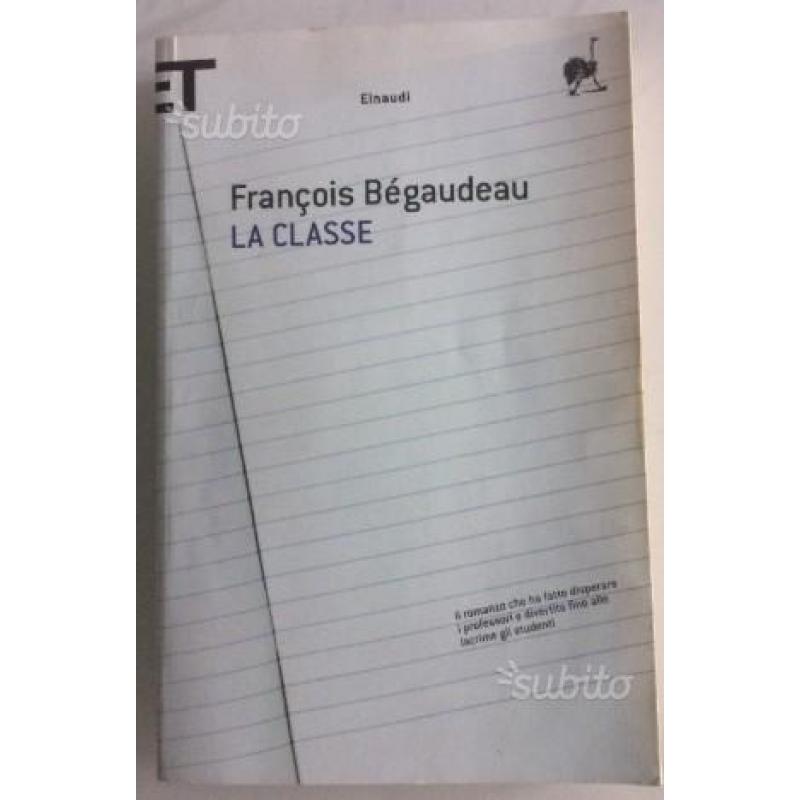 Libro La Classe di Francois Begaudeau
