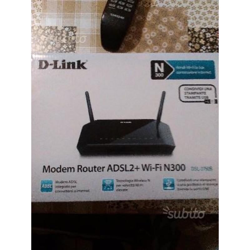 D-LINK adsl2+ wifi N300